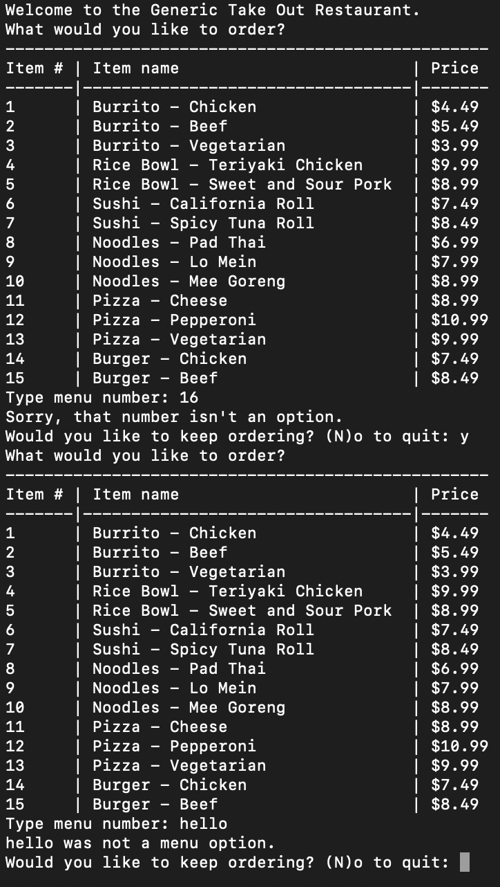 Incorrect Menu GitHub - AlgoMystique/Takeout-Restaurant-Order-System: Used Python to ...